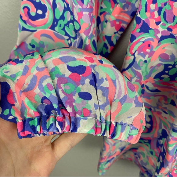 Lilly Pulitzer • Elsa Silk Top - Picture 5 of 7